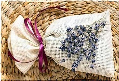 Potpourri in bags: Aromatic herbs. 