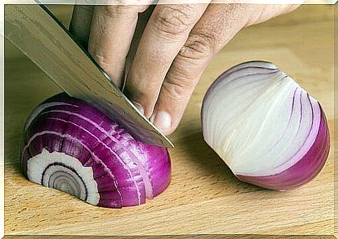 Cut onions