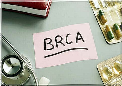 BRCA is written on a piece of paper