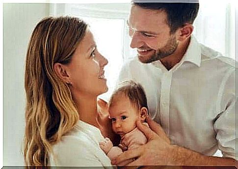 A couple with their son