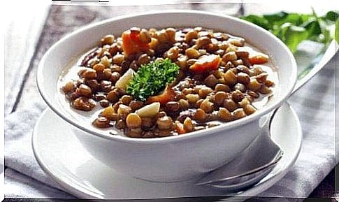 Lentil stew