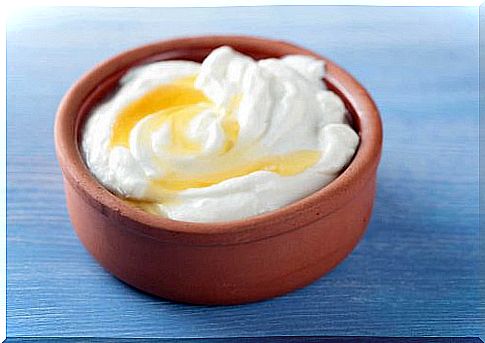 Yogurt and honey