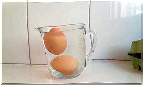 Eggs in water