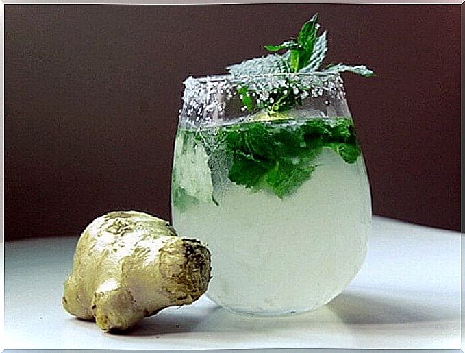 ginger drink for flat stomach