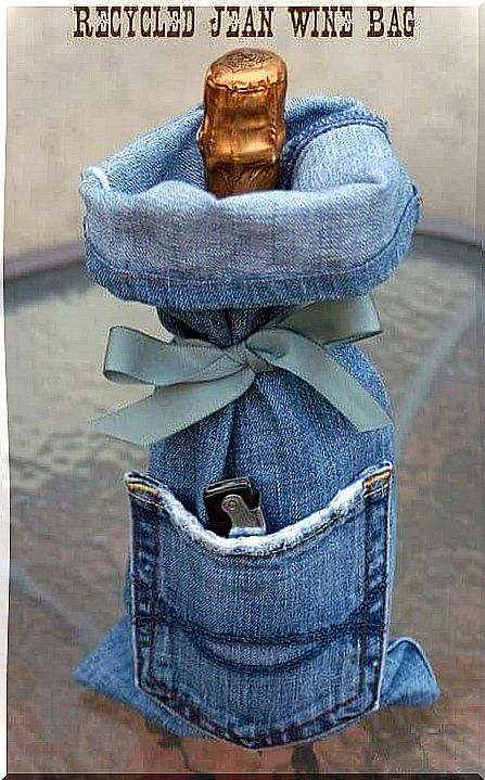 make a wine bag