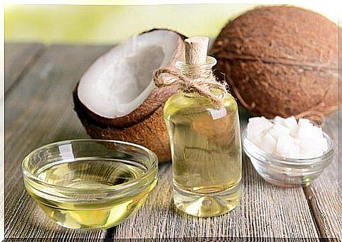 Coconut oil is good for skin, hair and nails